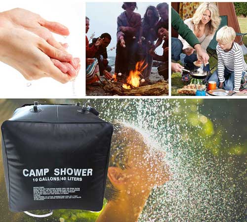 prenosni tuš za kampiranje